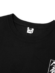 Niepce Japanese Streetwear T-Shirt Kanji Print Graphic Tee for Men