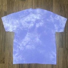 Knitswell Money Impressionism T Shirt Men’s XL Purple Tye dye Short Sleeve NEW