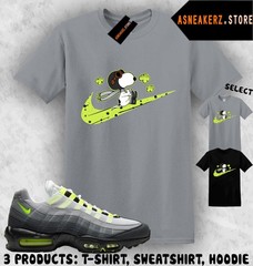 Shirt To Match AM 95 Big Bubble Neon 2026 Sneaker Matching Tee Fly S Dog T-Shirt