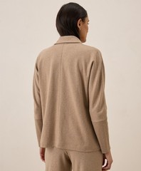 Pact Women’s Airplane Relaxed Blazer XX-Small Sesame Heather Top Outerwear