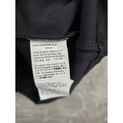 Calvin Klein Refined Knit T-Shirt Mens 2XL Black Short Sleeve Crew Neck
