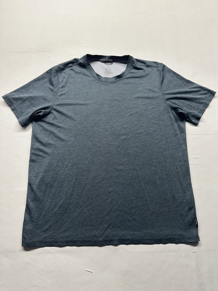 Gerry Short-Sleeve Crew Neck Gray Man’s Shirt, Size L, Comfort, Moisture-Wicking