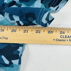 Gymshark T Shirt Blue Camo Short Sleeve Slim Fit Men’s Size Medium