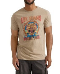 Lee jeans’s world, tour, Short Sleeve Shirt Size X-Large (54-56) Graphic NWT