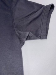 BYLT Premium Basics Men’s T-Shirt Large L Dark Grey Basic Crew Split Hem Tee