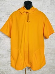 Engineered Garments Hoodie Mens XL Short Sleeve Drawstring Pullover USA Made