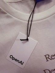 OpenAI official employee merch swag – Research Deployment 10y tshirt NWT size M