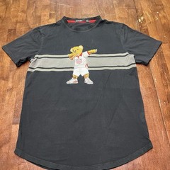 Hudson Outerwear Mens Size Medium Black Short Sleeve T Shirt Hype Dap Bear USA