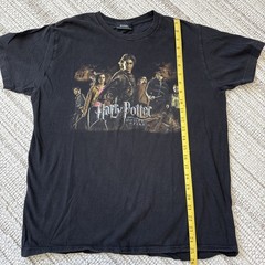 Vintage Harry Potter Goblet Of Fire Movie Promo Black T Shirt! Rare Fine! Y2k
