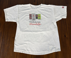 LG Everyone Loves Chocolate Verizon Wireless Shirt Size Large Vintage