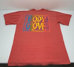 Rare VTG 90s 1990 BODY GLOVE Single Stitch T Shirt XL Hawaiian Resort Beach Surf