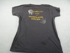 Vintage Maryland Jaycee Shirt Mens XL Black Feels So Good Screen Stars 80s Thin
