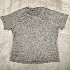Under Armour Tech Tee Mens 3XL Grey Excellent Short Sleeve Space Dye 1326413