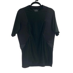 5.11 Tactical Holster Shirt Men 2XL XXL Black Concealed Carry Undershirt Stretch