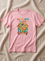 All You Need Is Love Beatles Shirt, Retro Music Lover Tee, Vintage Rock Band