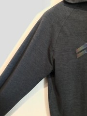 Hurley Hoodie Mens Small S Gray Long Sleeve Shirt Athleisure Poly Spandex Blend