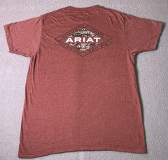 Ariat T-Shirt Men’s M Red Short Sleeve