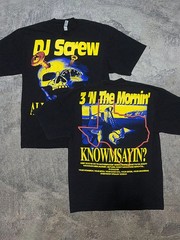 DJ Screw Commemorative T-Shirt 2 sided Classic style tee NH27923