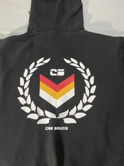 CARDRUGS 400MSG screen printed hoodie XL