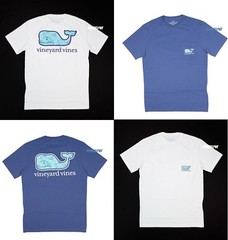 NWT Vineyard Vines Men’s Short Sleeve Pocket Crew Tee “TURTLES & STARFISH WHALE”