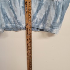 VTG Liquid Blue Tie Dye Y2K Great Wolf Lodge 2003 T-Shirt Sz-Med. Brian Fox