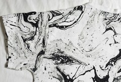 Brisco Brands Men’s Crew Neck T Shirt Size XL All Over Print Black White