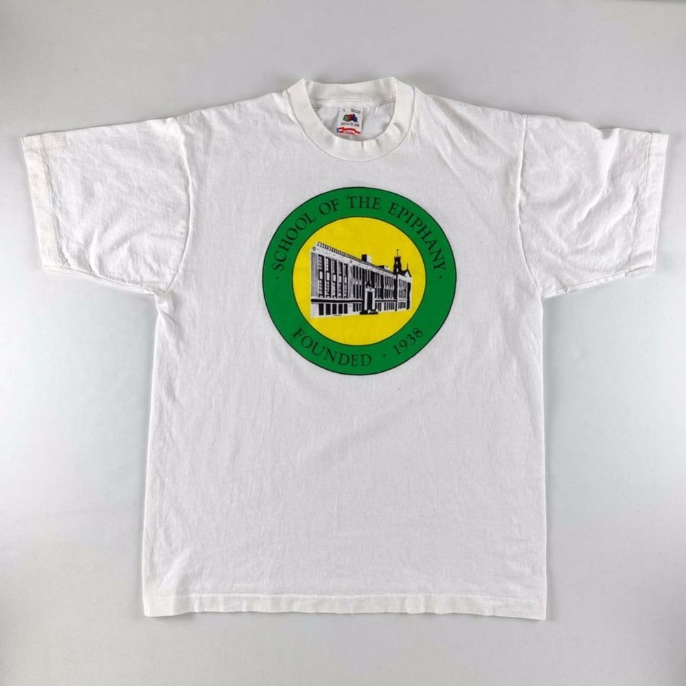 San Francisco School of the Epiphany Large Shirt Vintage USA