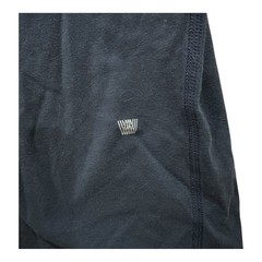 Mack Weldon Silver Long Sleeve Crewneck Tee Navy Blue Supima Cotton XL