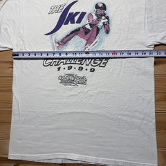 Vintage 1999 The Ski Challenge Outdoor Snow Sports Skiing Graphic Shirt Large