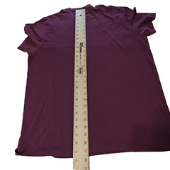 Americal Eagle Mens SZ LG New York Seventy Seven Purple Short Sleeve T-Shirt