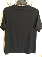 Men’s Black V-Neck Porter & Ash Performance Tee T-SHIRT Sz L