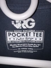 Ronald Reagan Rowdy Gentlmen Pocket T Shirt Mens Sz XL Extra Large T Shirt