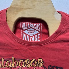 Valabasas VIP VICTORY Tee Vintage Red Men’s Size Medium T Shirt NEW WITH TAGS
