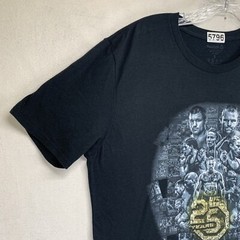 Men’s T Shirt UFC 25 Lots Of Fighters Graphic Reebok Size Medium Thin Black