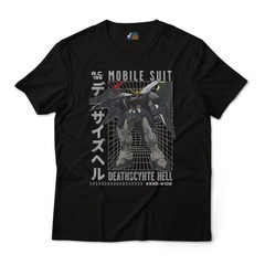 Mobile Suit Gundam Wing Endless Waltz Gundam Deathscythe Hell Anime Graphic Tee
