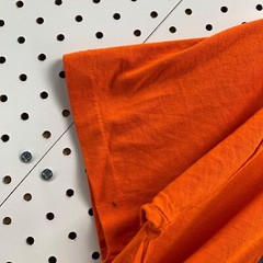 Vintage 80s Lionel Electric Shirt Mens FITS Medium Orange Single Stitch 19×28.5