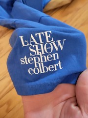 IS POTATO T-SHIRT – STEPHEN COLBERT Late Show – Blue – 2XL