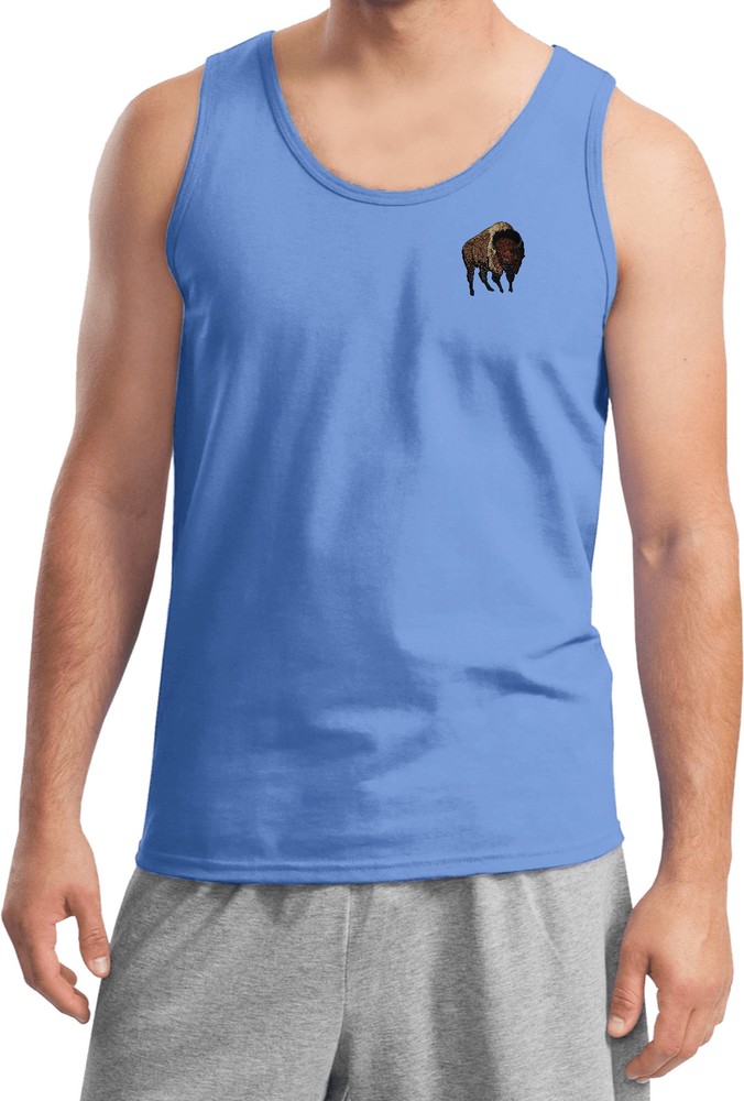Buy Cool Shirts Buffalo Patch Pocket Print Tank Top