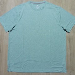 JOHNNIE-O Mens L LARGE THE COURSE T SHIRT PERFORMANCE GOLF TEE TROPICAL GREEN