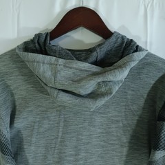 Nike Tee University of Florida Jumpman Air Jordan Mens XL Gray LongSleeve Hooded