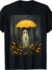 Vintage Gothic Halloween T-Shirt Size S to 5XL