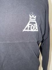 Fall Out Boy FOB This Is Ur Culture J.America Long Sleeve Black T-Shirt Size S/M