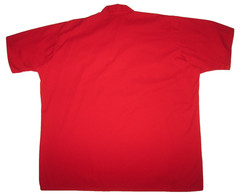 Ben Davis 1/2 Zip Short Sleeve Shirt Men’s 3XL Red USA
