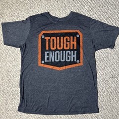 WWE Tough Enough T Shirt Men’s XL Gray Wrestling Graphic Print