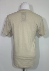 ROUTINE BASEBALL Size Medium Beige Biggie Smalls Sandlot T-shirt NWT