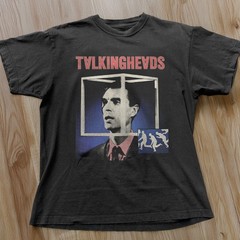RARE! Talking Heads David Byrne Retro Graphic Tee Cool Aesthetic Music Art Shirt