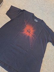 Mens Marvel Spider-Man T-Shirt Loot Crate XL Black – Never Worn Comic Tee