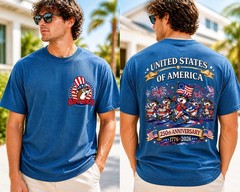 Buc-ees 250th Anniversary America, 250th years of Freedom – All Over Shirt