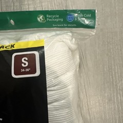 Hanes Comfort Soft Size S Men’s Tank – White (6 Piece)