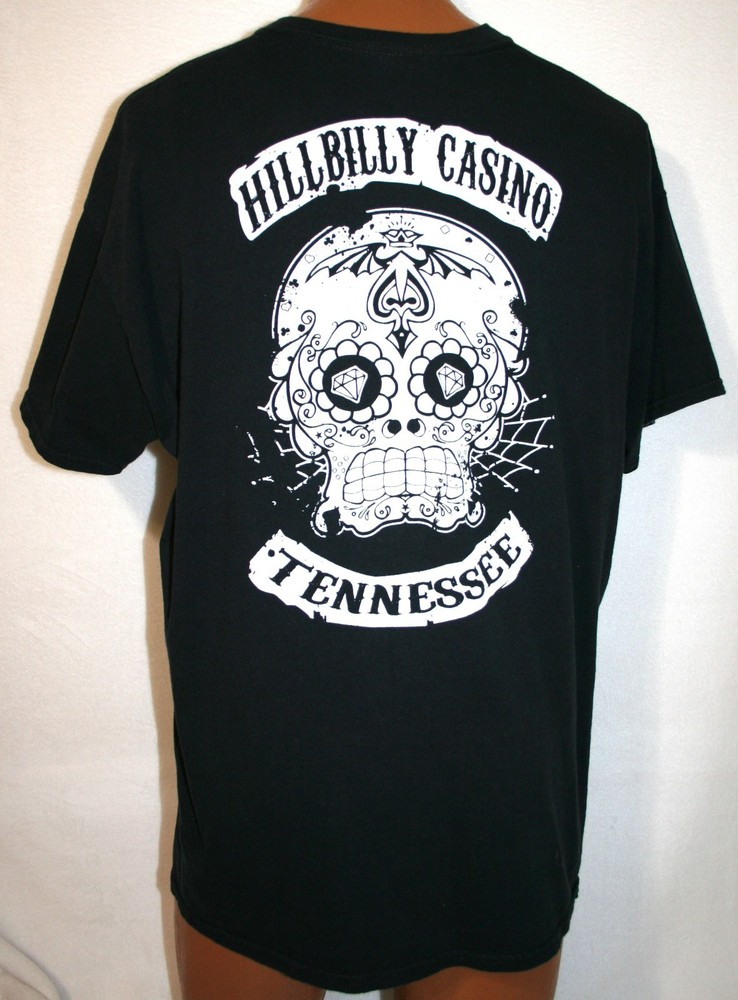 HILLBILLY CASINO Nashville Tennessee Rockabilly Band T-SHIRT XL